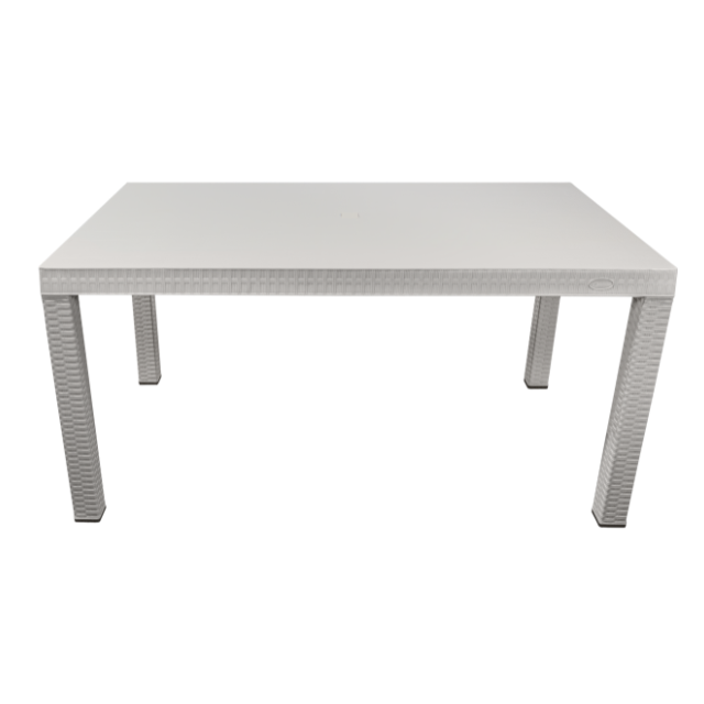 COMEDOR PLAS MACAO P/6 PERSONAS C/6 SILLAS C/B BEIGE SANCHIA