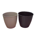 MACETA PLAS RED EST RATAN Ø25X23 CM REYPLAST MCX146000