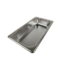 BANDEJA VAPORERA ACER INOX 1/3 TERCIO 0.012MM 32.5X17.5X6 CM HKK GPCT5483