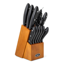 SET 14 PZ CUCHILLOS/TIJERA/CHAIRA BASE MAD OSTER 60722-14