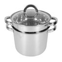 SET 3 PZ OLLA P/PASTA ACER INOX 5 QT C/T OSTER 130008.04