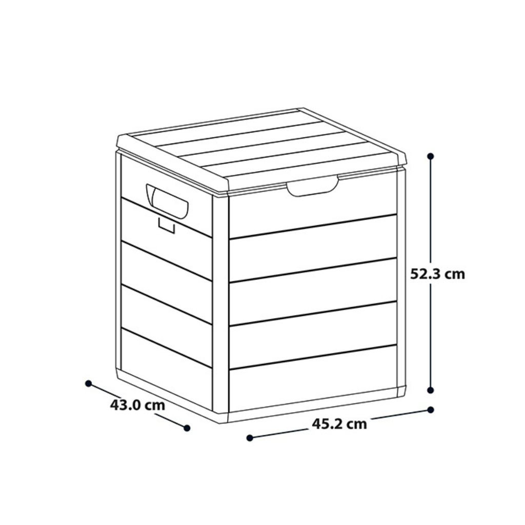 BAUL/BARU PLAS 100 LT/26.42 GL C/T CEMENTO RIMAX 14053-XP