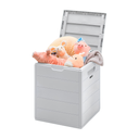 BAUL/BARU PLAS 100 LT/26.42 GL C/T GRIS HIELO RIMAX 13830-XP
