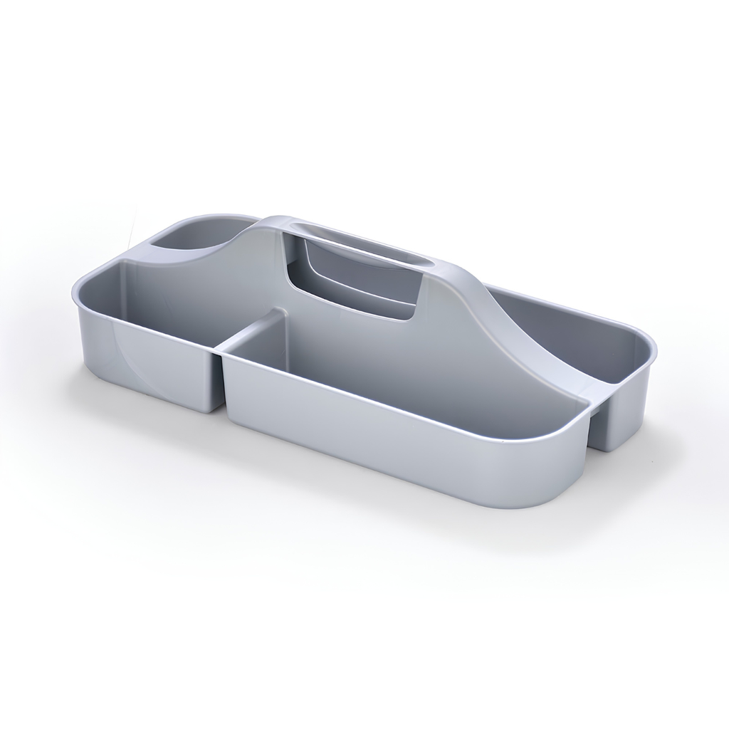 CAJA ORGANIZADORA PLAS VANITY STAR NG C/GRIS METAL RIMAX 14734-XP