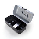 CAJA ORGANIZADORA PLAS VANITY STAR NG C/GRIS METAL RIMAX 14734-XP