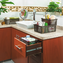 CANASTA PLAS 9 LT RECT L 36x24x14 CM WENGUE CALADA RIMAX 9417-XP