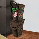 CESTA P/ROPA PLAS PLUS 51 LT 48x32x57.3 CM WENGUE RIMAX 7693-XP