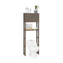 ESTANTE ORGANIZADOR PLAS P/BAÑO C/2 PUERTAS MOCCA RIMAX 12980-XP