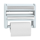 PORTA PAPEL TOALLA TRIPLE PLAS 28.3x9x36.2 CM BL RIMAX 2480