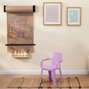 SILLA PLAS INFANTIL KINDER C/B MOR LAVANDA RIMAX 14609-XP