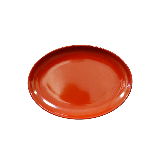 PLATO MELA OVALADO 11" BICOLOR CK38011 QI