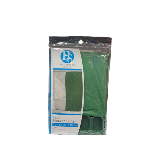 CORTINA P/BAÑO PLAS 180X180 CM COL SURT PALM SPRINGS MAYS 711-1435814