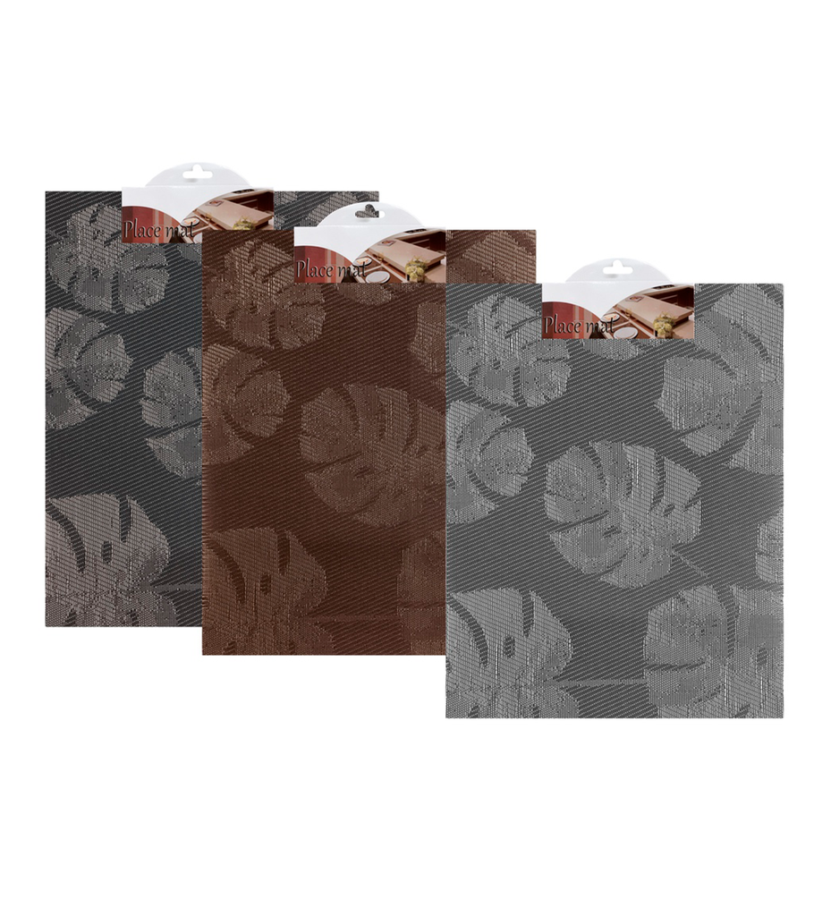 INDIVIDUAL PLAS 38X45 CM RECT DIS HOJA TOSKANA MAYS 731-39120