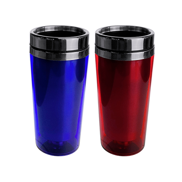 VASO TERMICO ACER/PLAS 450 ML C/T AZ/RJ LIFE ART MAYS 707-40251