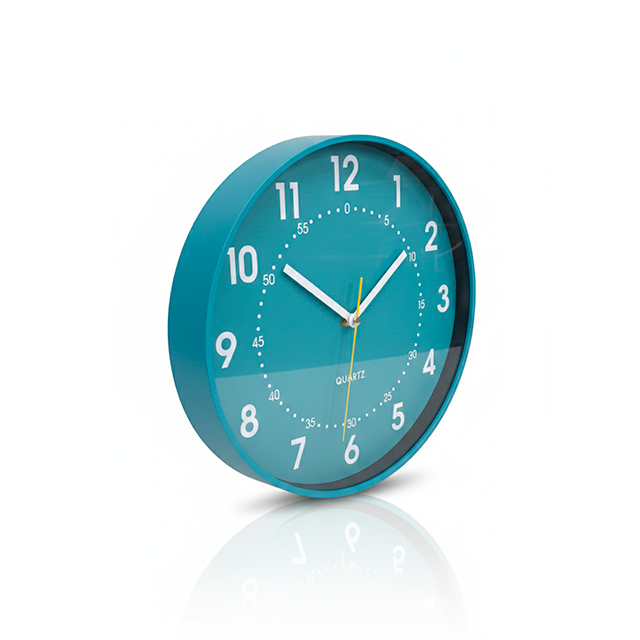 RELOJ PARED PLAS 12" RED COL SURT TIMES TOWER MAYS 602-01355