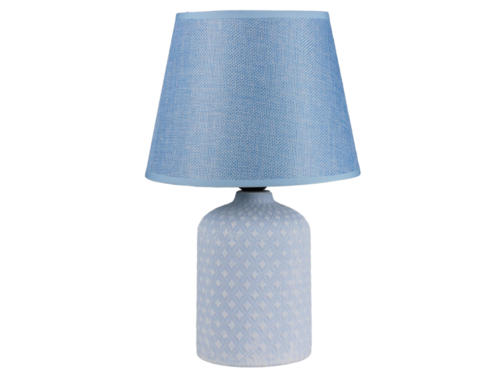 LAMPARA MESA 12" CERA/TELA CEL DECORE MAYS 604-05409