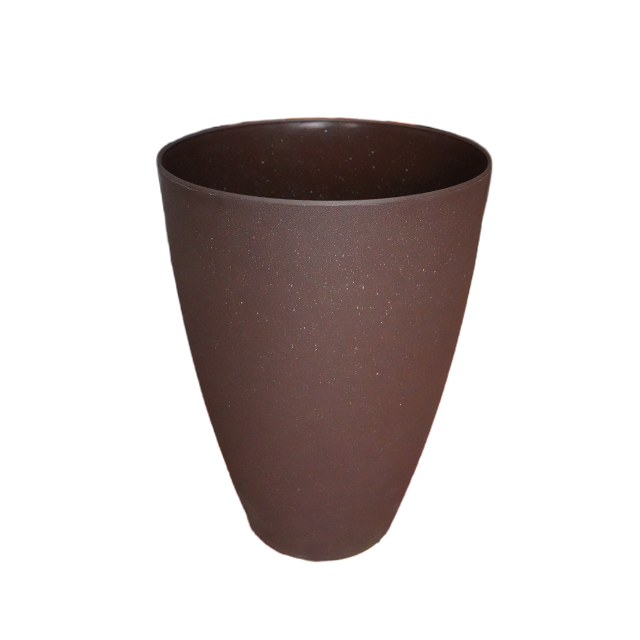 MACETA PLAS PIETRA # 3 CONIC 40X56X22" CF GRANITO 2139 MEGA