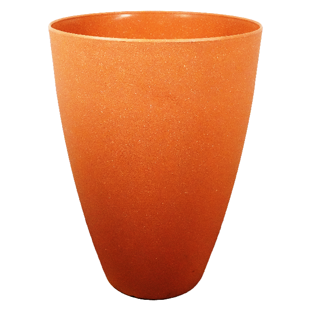 MACETA PLAS PIETRA # 3 CONIC 40X56X22" TERRACOTA 2139 MEGA