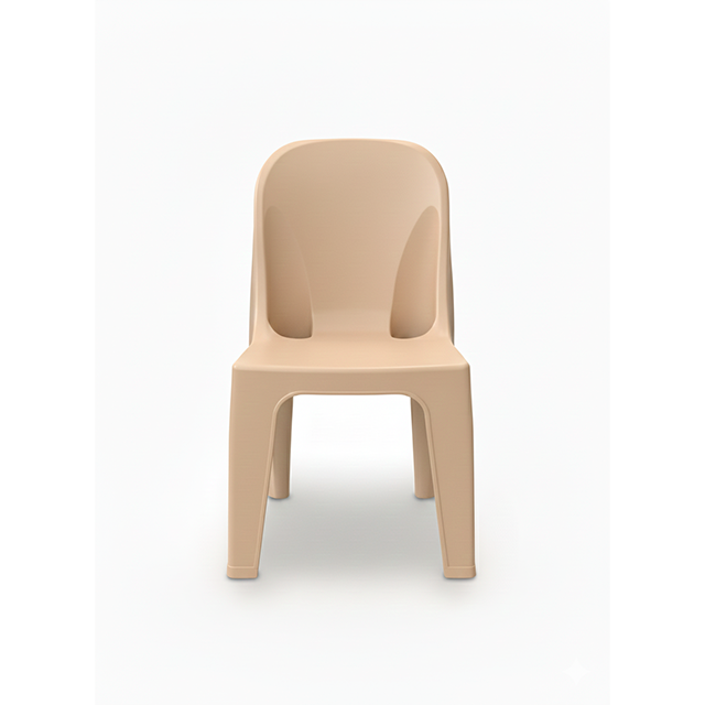 SILLA PLAS S/B C/AGUJEROS FRESCA 81X46 CM CAP/330 LB BEIGE SANCHIA