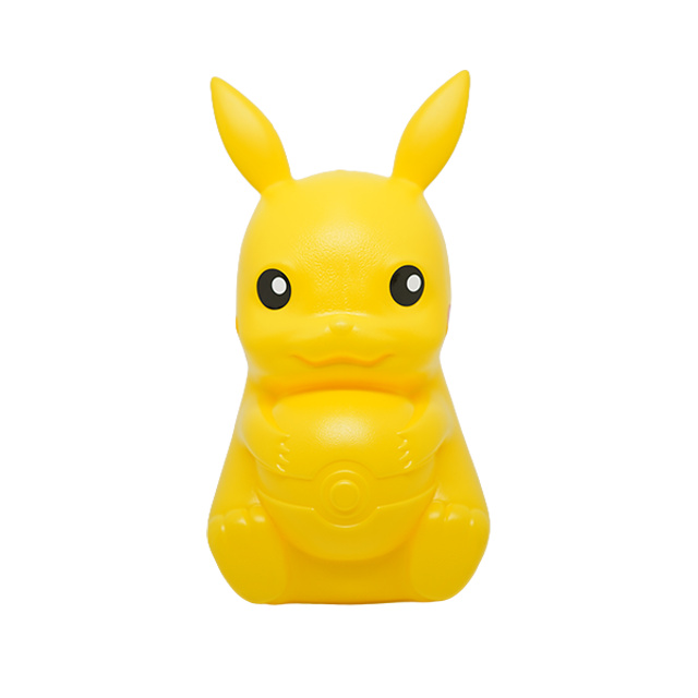 ALCANCIA PLAS CONEJO/PIKACHU SENTADO MINI 13.7 CM PLASTIKITO SP225