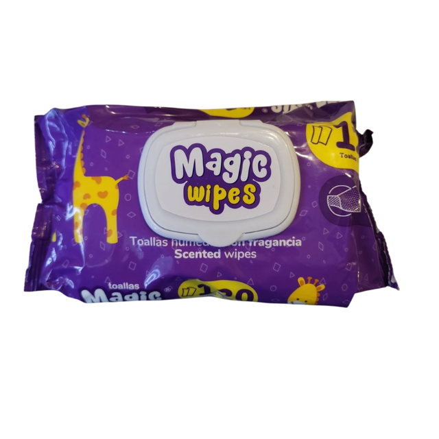 TOALLA HUMEDA 120 UN MAGIC WIPES