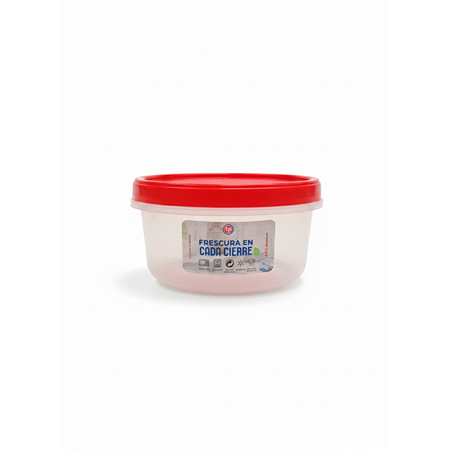 CREMERA PLAS 500 ML TRANS C/T CEREZA TACOPLAST 32035