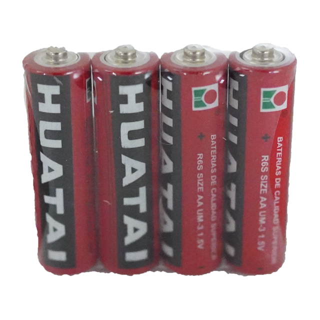 BATERIA HUATAI AA PAQ 4 UN PILA CHINA