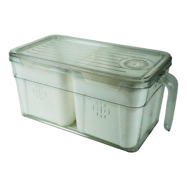 ORGANIZADOR ACRI P/REFRI 27.5X15 CM C/T+2 RECIP