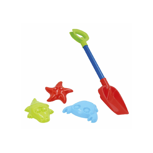 JUEGO PLAYA PALA 46 CM C/ACCES  RED BEACH CASAMAS 1336