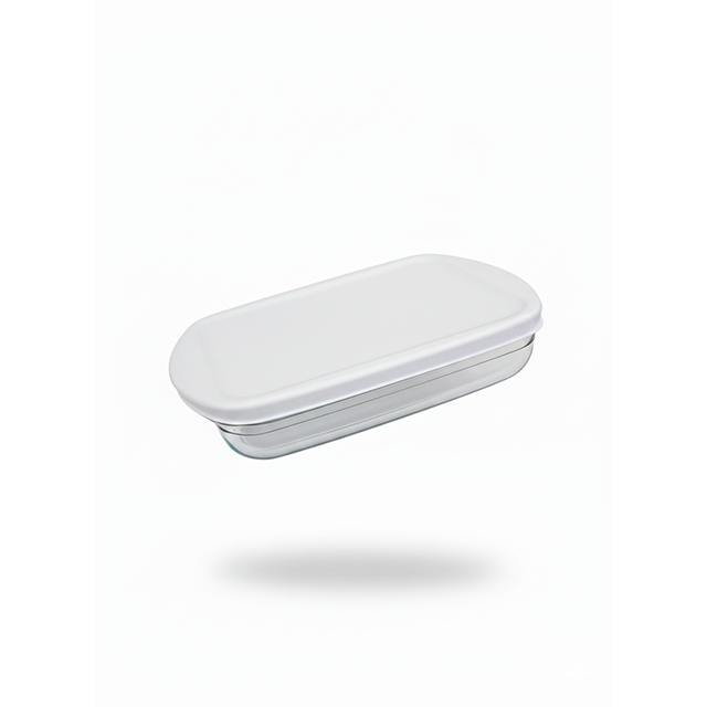 DEPOSITO/PIREX VID 1.7 LT 28x20x5 CM C/T PLAS CODIL GLASS 2911