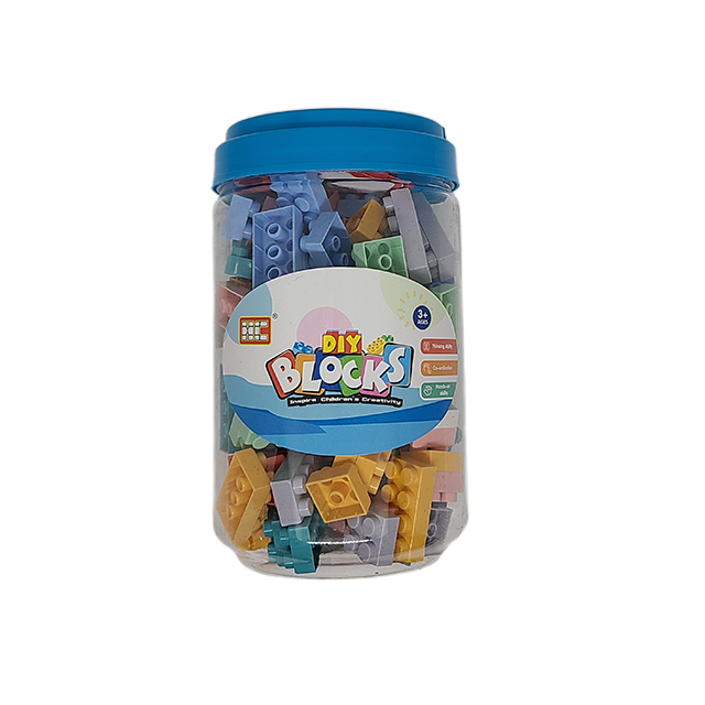 BLOQUE/LEGO MIX BOTE 16 CM PLAS CASAMAS HC 1526