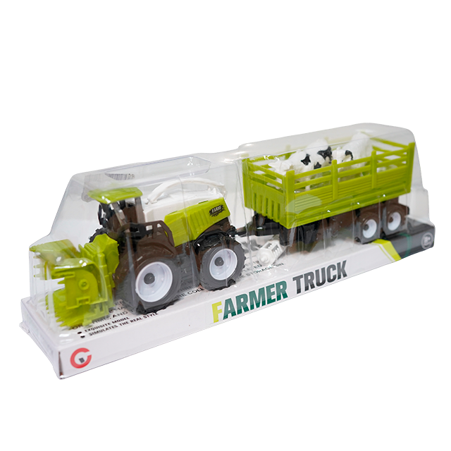 TRACTOR EXCAVADOR PLAS+HALADOR C/ANIMALES 13" 9970-2B BB-05-3254