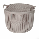 CANASTILLA PLAS MINI CALADA 21.5 CM C/OREJ C/T CAPUCCETTO MEGA