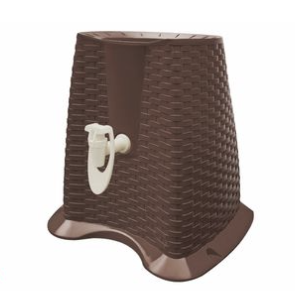 DISPENSADOR PLAS P/AGUA RATAN C/CH CF COCOA MEGA 1544