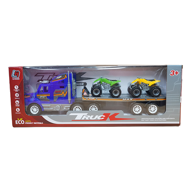 CABEZAL C/RASTRA C/2 CUADRIMOTO CAJ 43x9x15 CM TRUCK LH338D-4