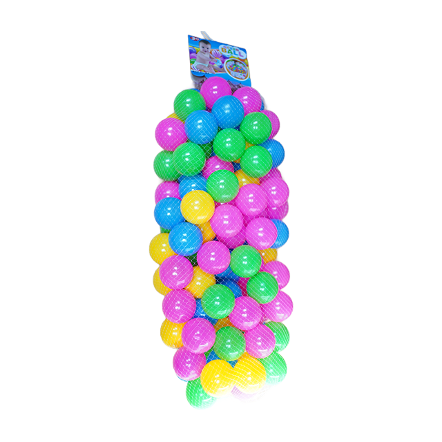 PELOTA PLAS 100 UN COL RED OCEAN BB-02-8191