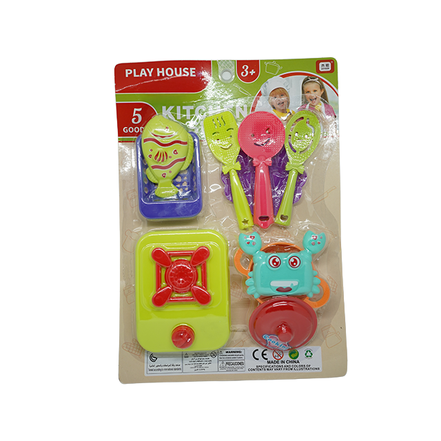 SET COCINA 1 QUEMADOR C/3 CUCHARAS CARITA+ACCES 10 PZ BLIS HY12060