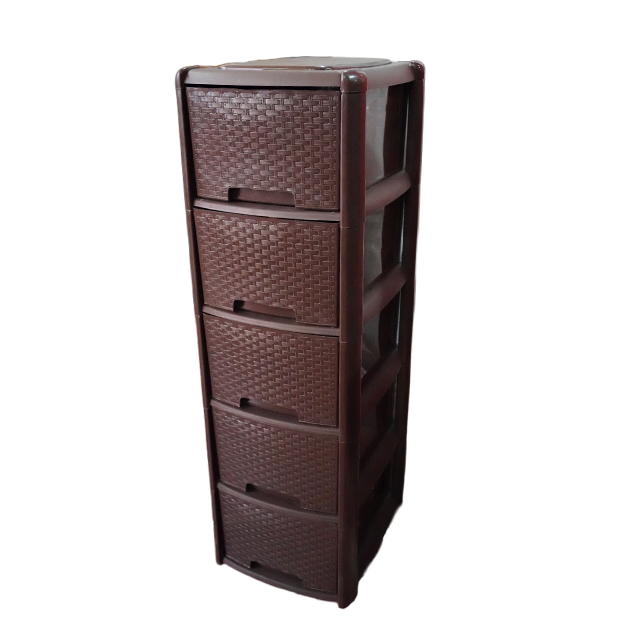 GAVETERO 5 NIV DELUXE RAT CF COCOA MEGA 1501-C28/39830