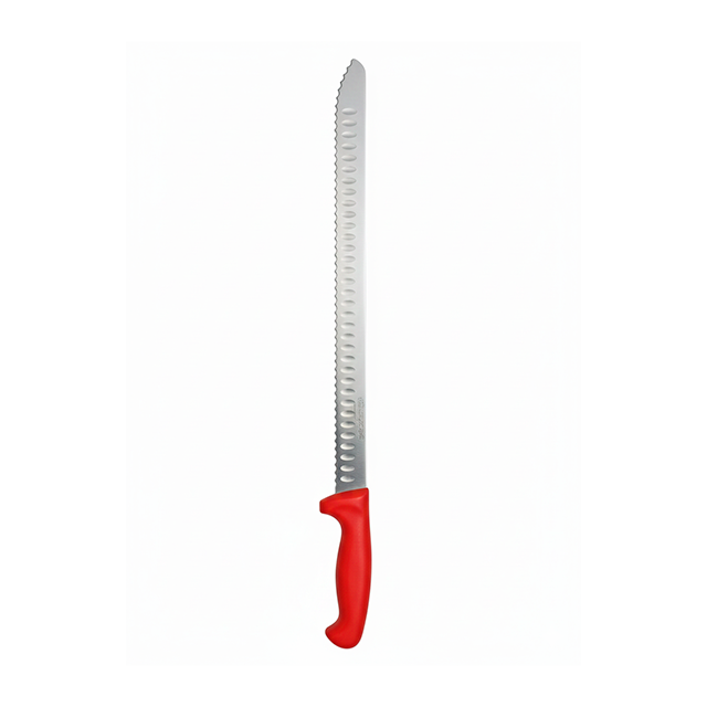 CUCHILLO 14" P/JAMON ROJO CALEDONIA CAJAM-14R