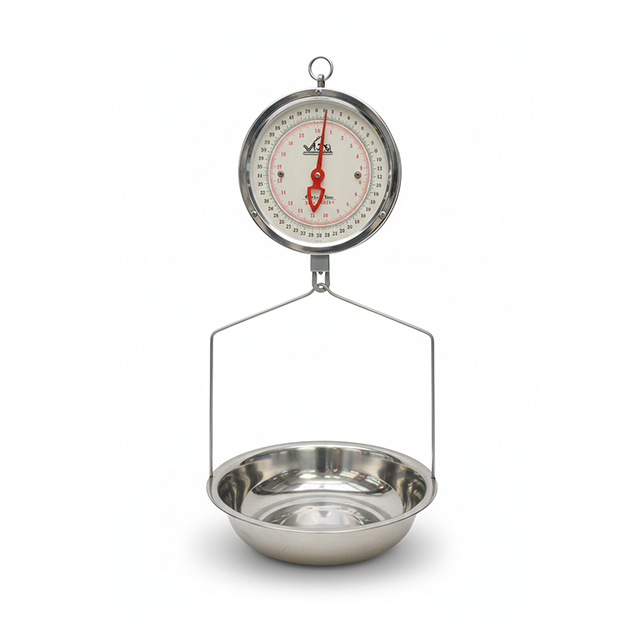 BASCULA 44 LB C/PLATO RED T/RELOJ VIVA