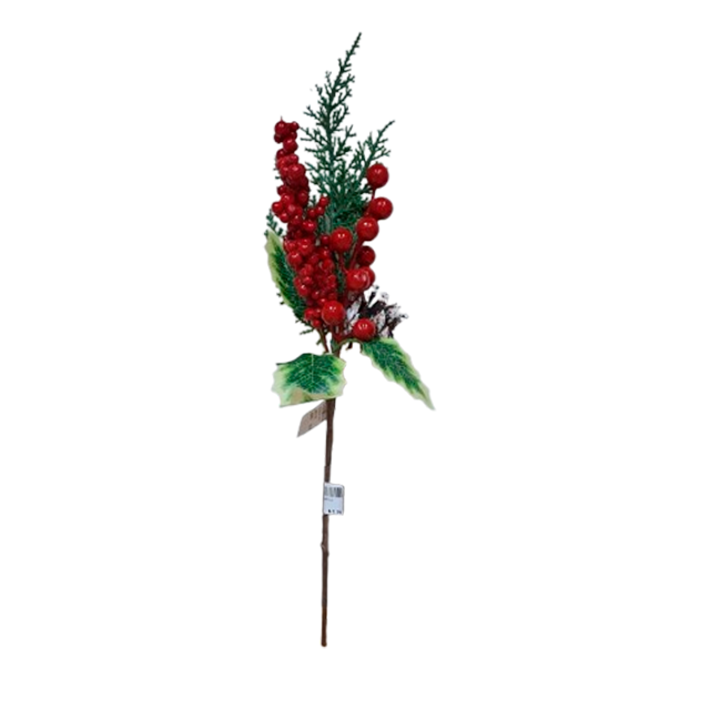 ADORNO NAV VARITA CEREZO C/PINO 38 CM X28363
