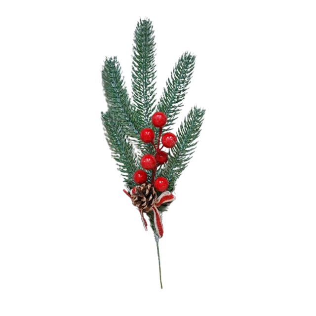 ADORNO NAV VARITA PINO NEV C/CEREZO 29 CM X21533