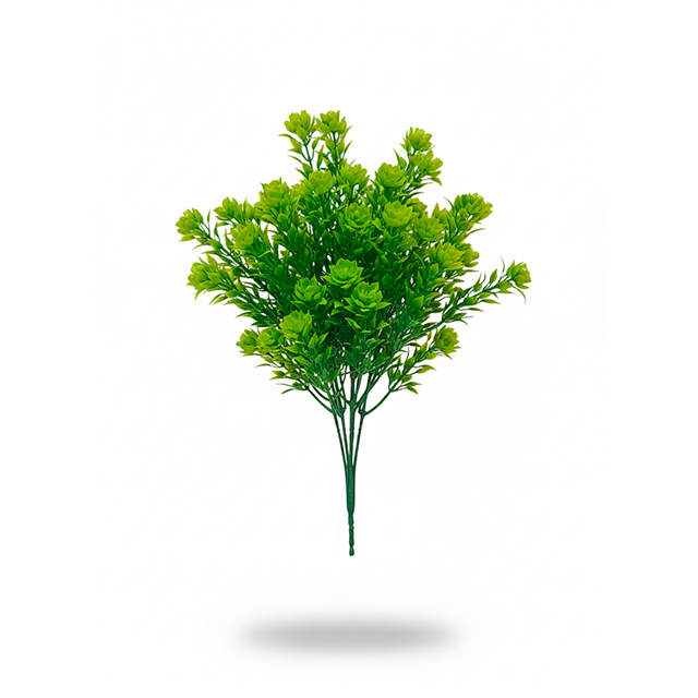 RAMO HELECHO C/MINI FLOR PLAST 5 RAMAS 84521