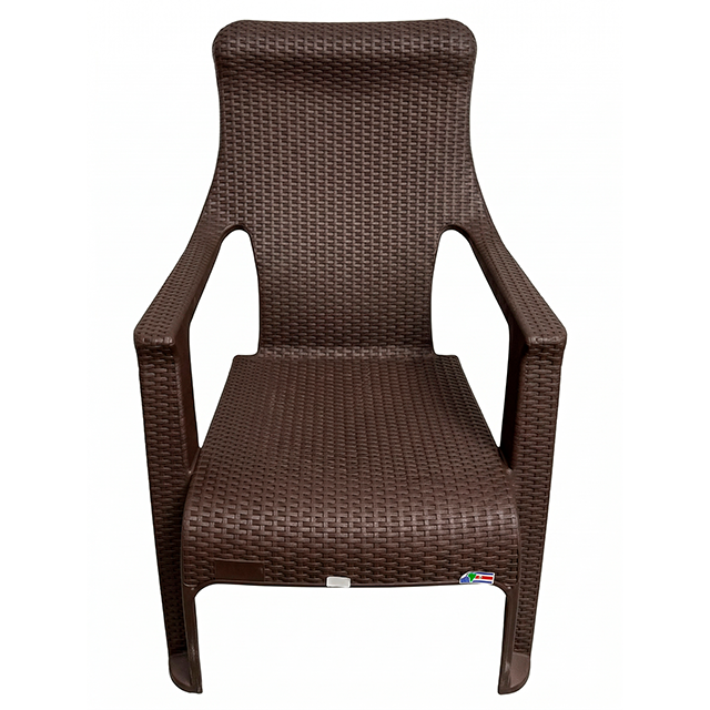 SILLA REY PLAS RATTAN C/B CF MEGA #6184