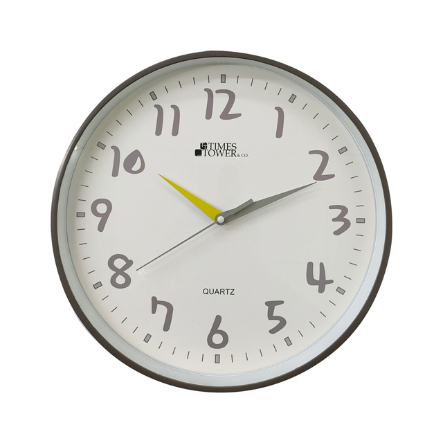 RELOJ PARED 30 CM RED BL/GRI/AMA 602-2403589