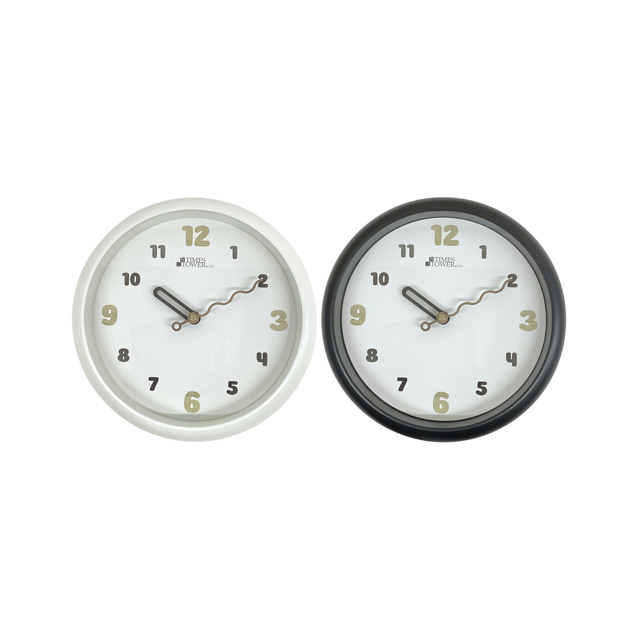 RELOJ PARED 25.5 CM RED NG/BL 602-03103