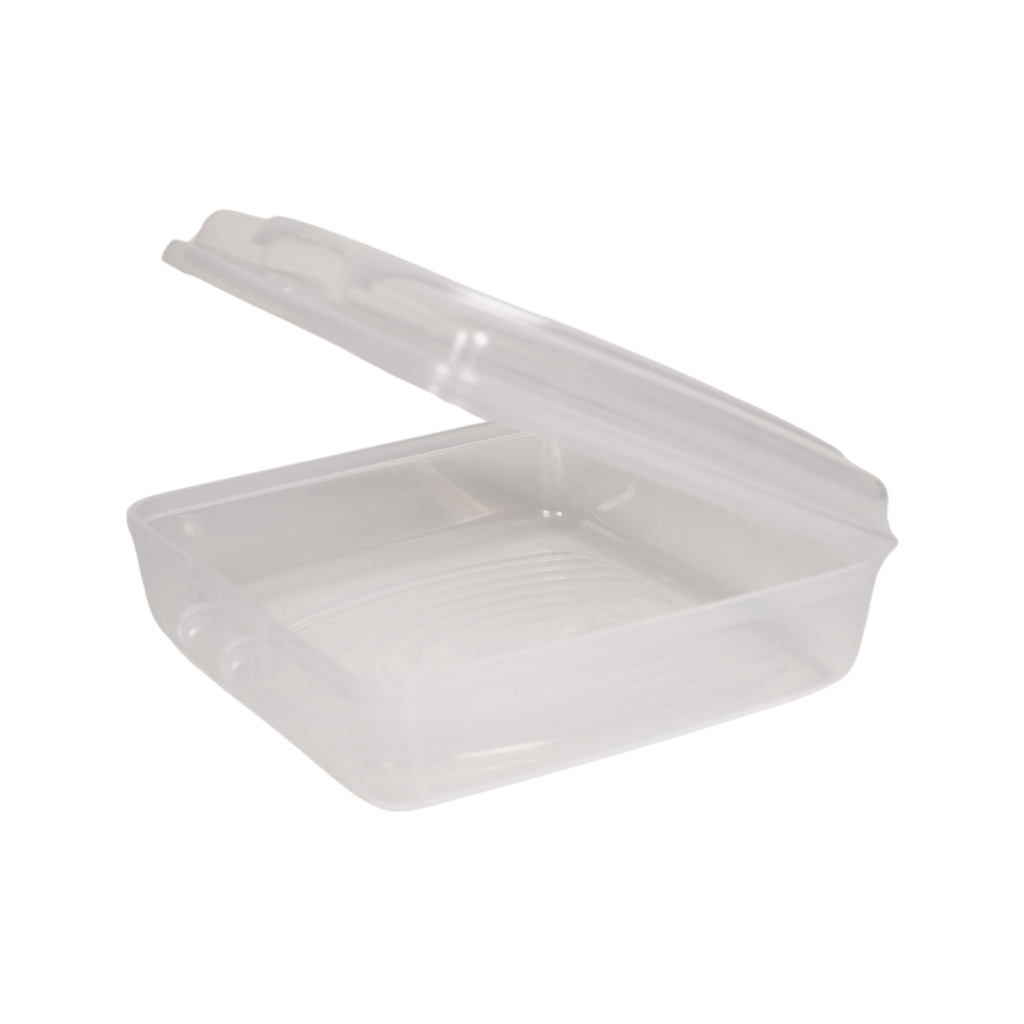 PORTASANDWICH PLAS CUAD 5X5" T/CLICK REYPLAST PSX000100