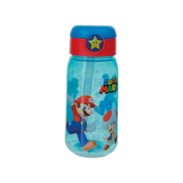 BOTELLA PLAS 510 ML DECO MARIO BROS 744-75242