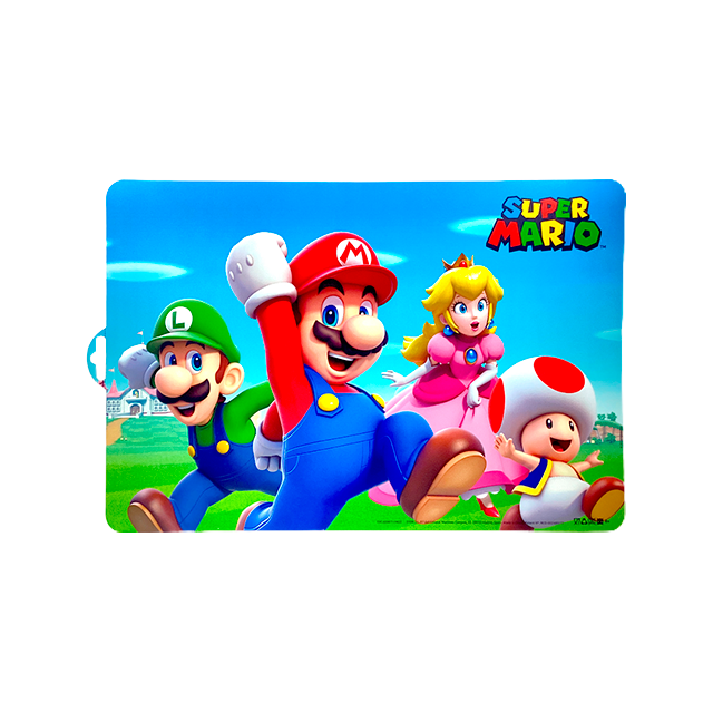 INDIVIDUAL RECT 43X28 CM DECO MARIO BROS 744-21419