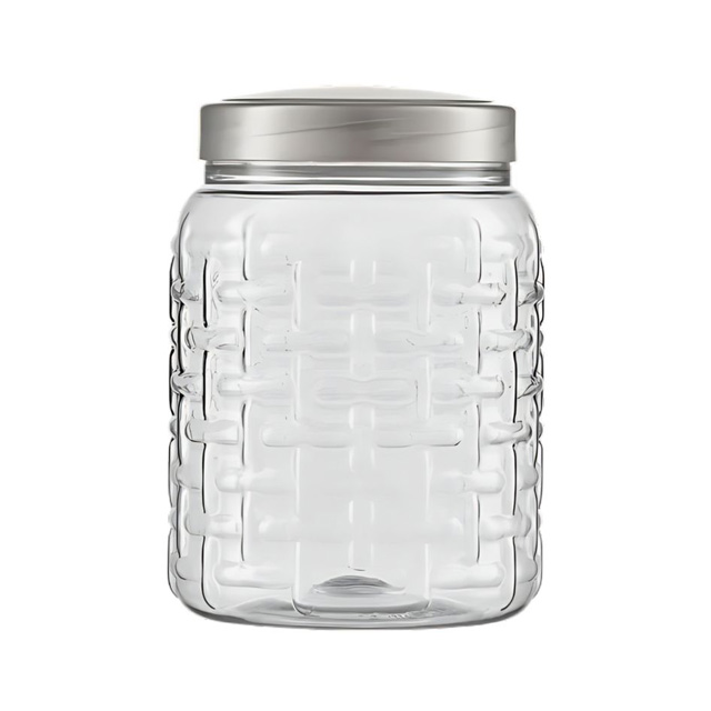 FRASCO/BOTE 1 LT CILIND TRANS C/T PLAT DECO REL 723-2600